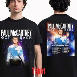 Paul McCartney Got Back Tour 2025 T-Shirt, North America 2-Sided Unisex Tee 94